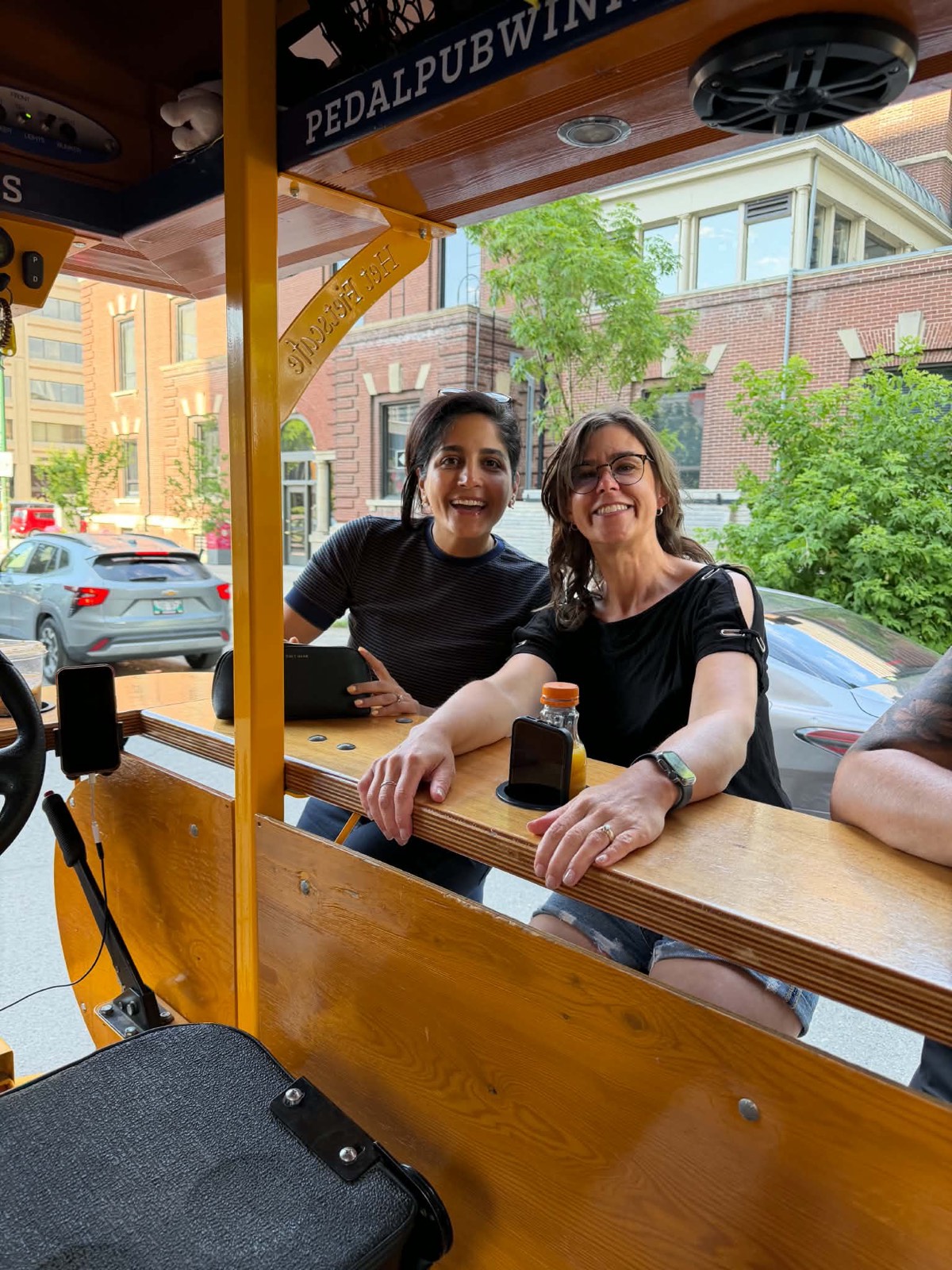 MGMAC members on the Winnipeg Pedal Pub