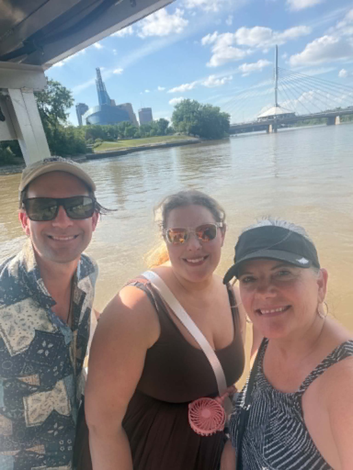 MGMAC members on a Winnipeg river cruise
